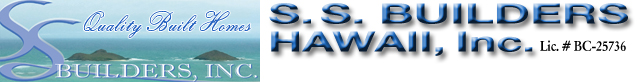 S.S. Builders Hawaii, Inc.